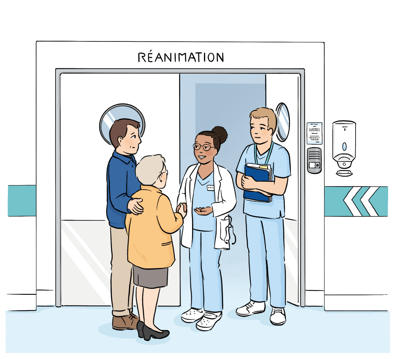 Illustration entrée réa